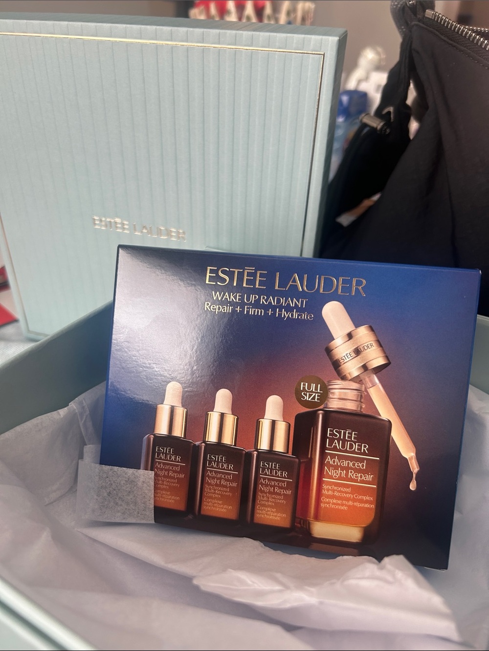 Estee Lauder Advanced Night Repair Serum Set - NEW & Gift Box Included